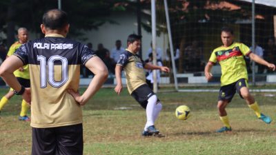 Sekda Purwakarta Norman Nugraha Apreasiasi Mini Soccer Kapolres Cup Bersama Tiga Pilar