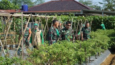 DANDIM 0619/PURWAKARTA LAKUKAN PENINJAUAN DEMPLOT KORAMIL 1901/WANAYASA