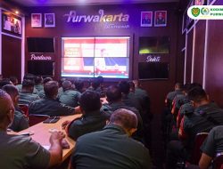 Kodim 0619/Purwakarta Melaksanakan Webinar Literasi Digital untuk Personelnya