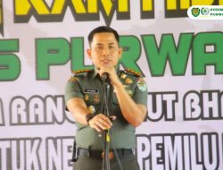 Dandim 0619 : Pesan Kamtibmas Tiga Pilar Mempererat Sinergitas TNI, Polri dan Pemerintahan