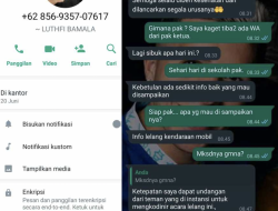 Awas Penipuan, Akun WhatsApp Mengatasnamakan Ketua DPD Nasdem Lutfi Bhamala Tawarkan Lelang Mobil