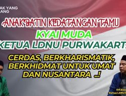 Kiayi Muda Ketua Lembaga Dakwah Nahdlatul Ulama (LDNU) Purwakarta Bersilaturahmi Kepada Anak Bhatin