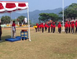 Muspika Sukasari  Gelar Gladi Bersih Upacara Kemerdekaan HUT RI Ke -78