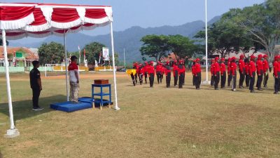 Muspika Sukasari  Gelar Gladi Bersih Upacara Kemerdekaan HUT RI Ke -78