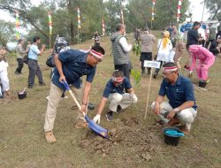 Kodim 0619/Purwakarta Hijaukan Alam dengan Penanaman Pohon