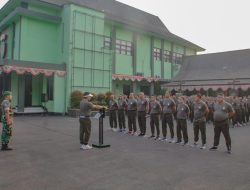 Dandim 0619/Purwakarta Apel Luar Biasa Tekankan Jaga Citra dan Nama Baik TNI