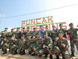 Dandim 0619/Purwakarta Hadiri Upacara Peringatan HUT TNI Ke -78 Tingkat Korem 063/SGJ