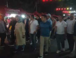 Dandim 0619/Purwakarta Bersama PJ Bupati Monitoring Car Free Night Dan Wiskul