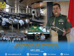 Kapuspen TNI Beri Pembekalan Kepada Pasis Seskoau A-61