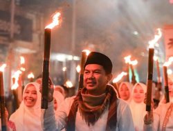 Pemkab Purwakarta Gelar Doa Bersama dan Pawai Obor Sambut 1 Muharam dan Meriahkan Hari Jadi