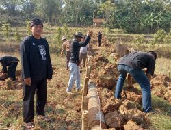 Permudah Akses Petani, Pemdes Gurudug Alokasikan DD Tahap 2 untuk Pembanggunan Saluran TPT