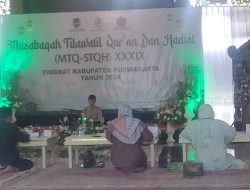 Pelaksanaan MTQ dan STQH ke-XXXIX Tingkat Kabupaten Purwakarta Tahun 2024 Resmi Dimulai