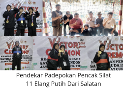 Padepokan 11 Elang Putih Dari Selatan Berjaya di Kejuaraan SMI Jabar Cup 3,Sabet 7 Medali Emas dan Perak