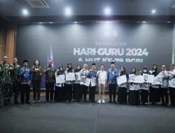 Peringatan HUT PGRI Ke-79 dan Hari Guru Nasional di Purwakarta Berlangsung Meriah