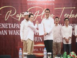 KPU Purwakarta Tetapkan Calon Bupati dan Wakil Bupati Terpilih Hasil Pilkada 2024