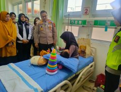 Polres Purwakarta Kerahkan Polwan Cantik Dampingi Anak Korban Kekerasan Di Kecamatan Cibatu