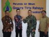 Direktur Utama Perumda Gapura Tirta Rahayu Sambut Kedatangan Dandim 0619/Purwakarta