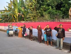 Bendera Merah Putih 100 Meter awali event Antara Sukarata-Lembur Pakuan