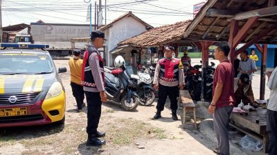 Cegah Aksi Kriminal, Polsek Cibatu Gencar Lakukan Patroli Perintis Presisi