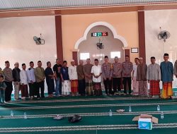 Polsek Cibatu Bersama Muspika Gelar Do’a Bersama untuk Jaga Kondusifitas Wilayah