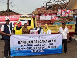 Sinergi untuk Kemanusiaan, Jasa Tirta II Ringankan Beban Warga Sukabumi Pascabencana