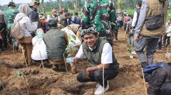 Bersama Gubernur Jabar, Badega Garuda Sakti Dukung Rehabilitasi Ekologi Pangalengan