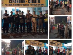 Polsek Cibatu Bersama Muspika Gelar Apel Gabungan, Pastikan Keamanan Natal dan Tahun Baru 2026