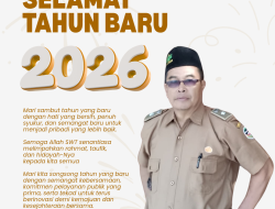 Pemdes Cijaya Sampaikan Ucapan Selamat Tahun Baru 2026, Ajak Warga Perkuat Kebersamaan dan Pembangunan Desa