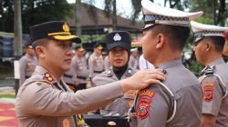 Kapolres Purwakarta : Kenaikan Pangkat Harus Diiringi Profesionalisme dan Dedikasi