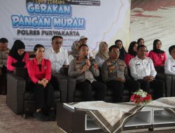 Sinergi Polri, Dinas dan Bhayangkari! Kapolres Purwakarta Ikuti Zoom Meeting Gerakan Pangan Murah Bersama Kapolda Jabar